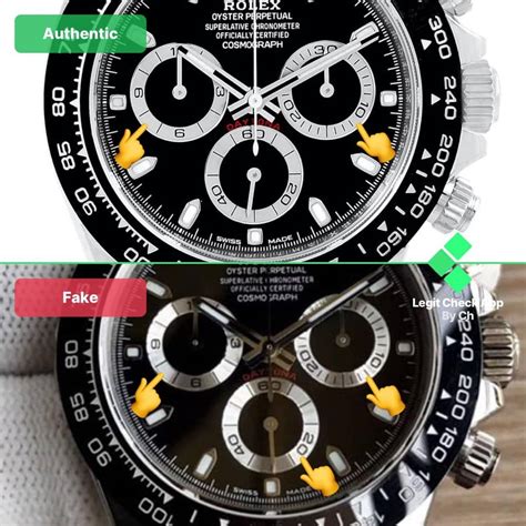 rolex daytona real vs fake|rolex daytona counterfeit.